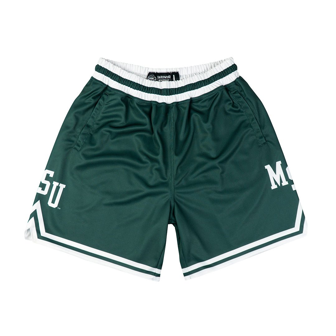 Michigan State Spartans 1989-1990 Retro Shorts