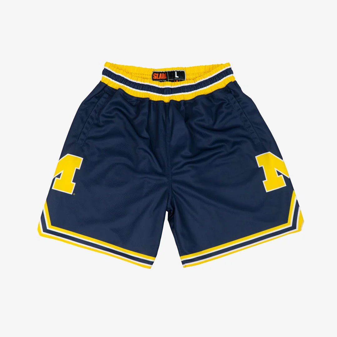 Michigan Wolverines 1991-1992 Retro Shorts (Away)