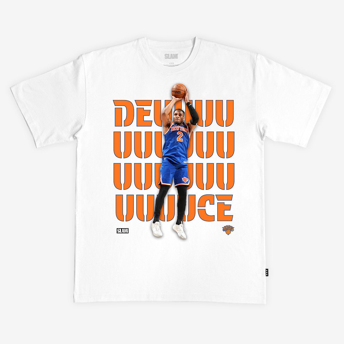 New York Knicks Deuce McBride Heavy Tee - SLAM Goods