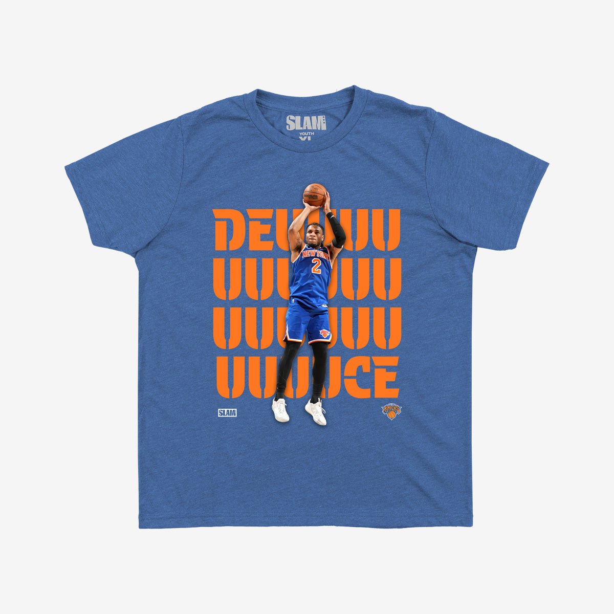 New York Knicks Deuce McBride Youth Tee - SLAM Goods