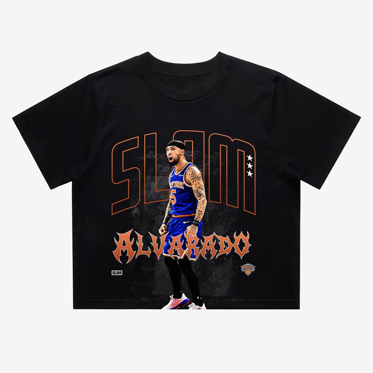 New York Knicks Jose Alvarado Crop Tee - SLAM Goods