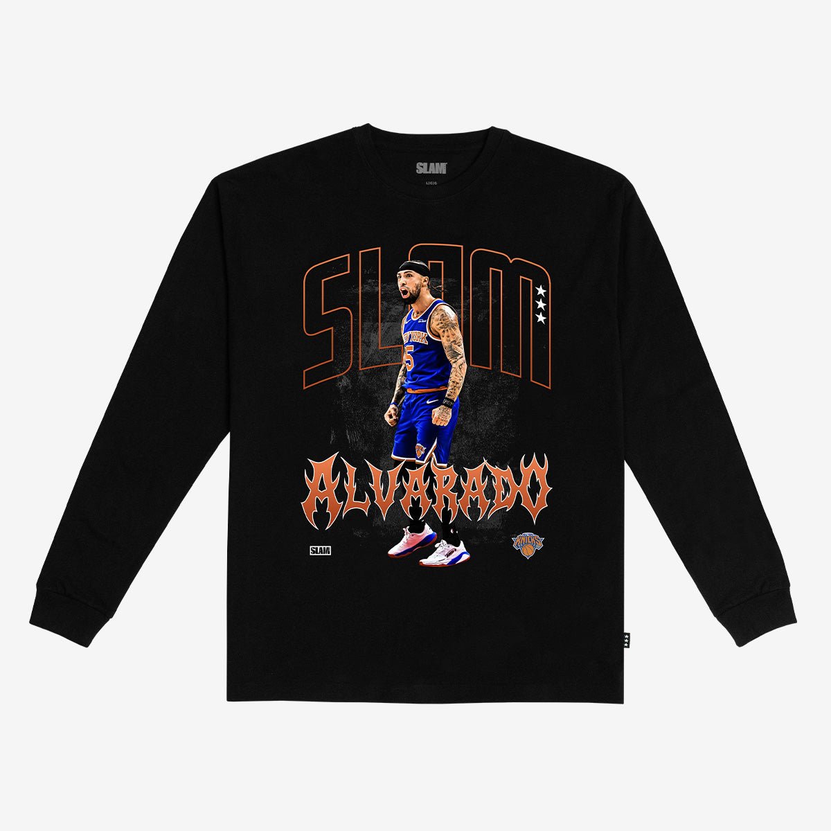 New York Knicks Jose Alvarado L/S Tee - SLAM Goods