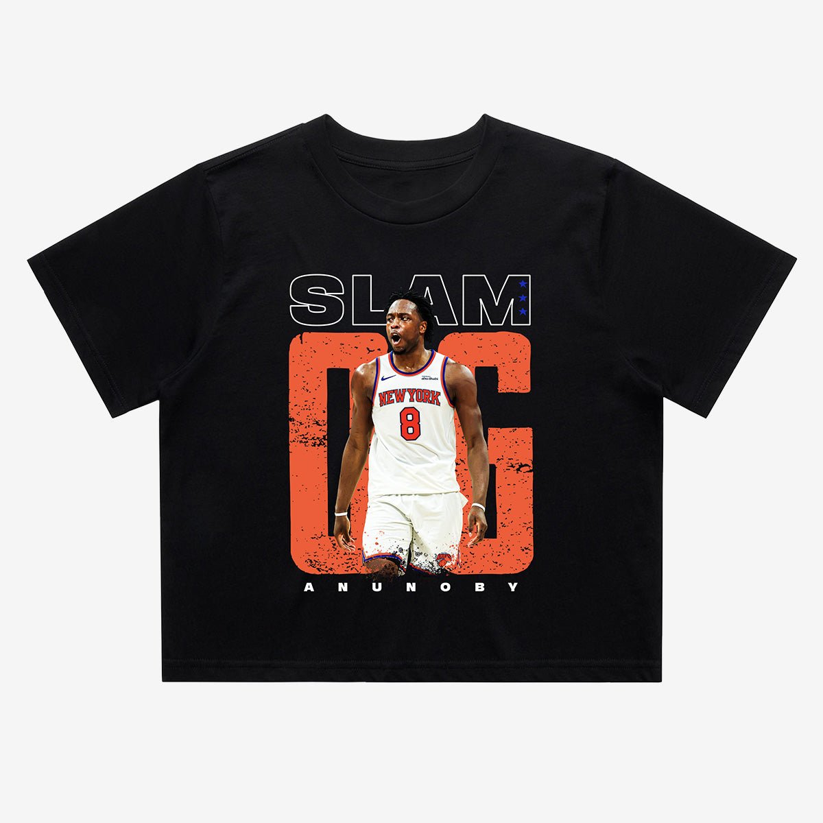 New York Knicks OG Anunoby Crop Tee - SLAM Goods