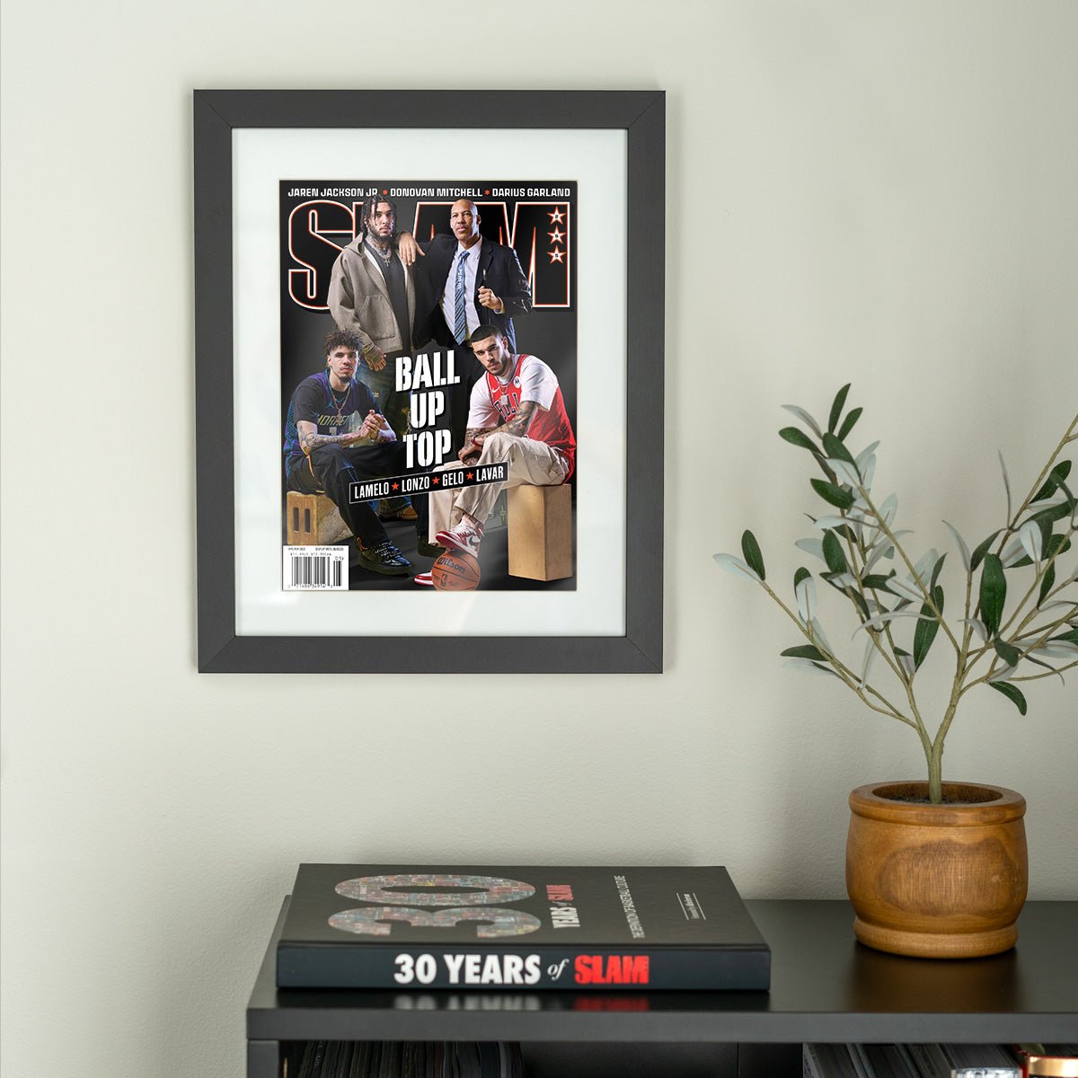 SLAM 255: LaMelo, Lonzo, LiAngelo, LaVar (Cover 1 of 4) - SLAM Goods