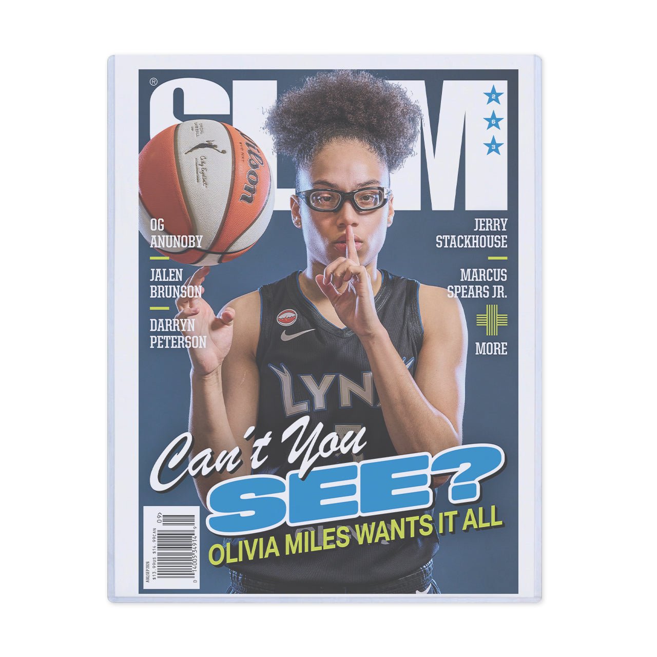 SLAM 263: Olivia Miles Magazine (Cover 4 of 4) - SLAM Goods