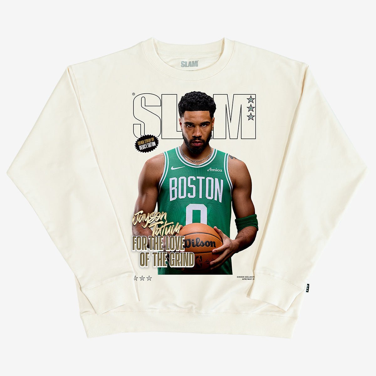 SLAM Cover Crewneck - Jayson Tatum (SLAM 261) - SLAM Goods