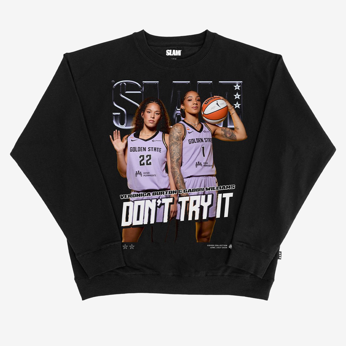 SLAM Cover Crewneck - Marina Mabrey + Brittney Sykes (SLAM 262) - SLAM Goods