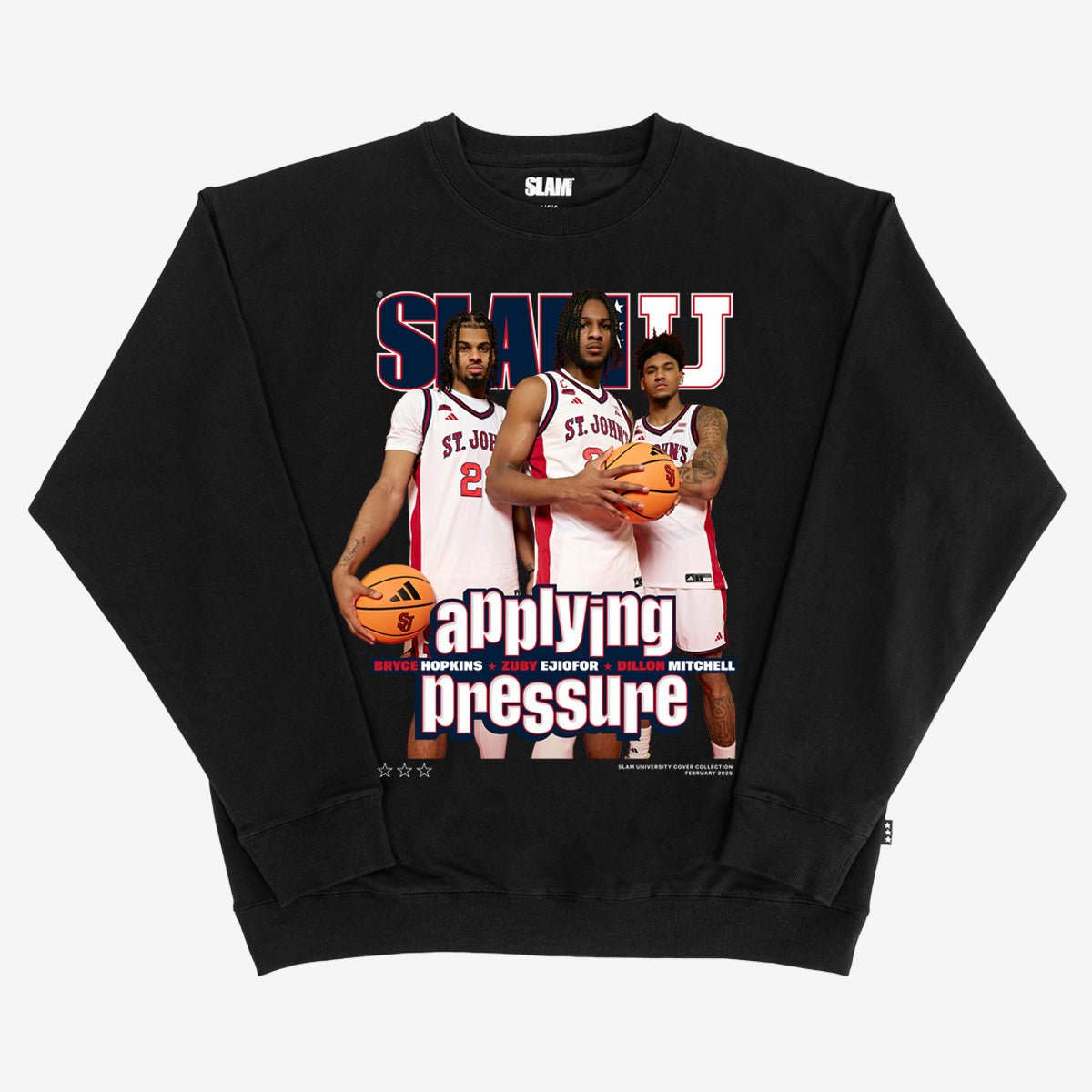 SLAM Cover Crewneck - St. John's MBB (SLAMU 21) - SLAM Goods