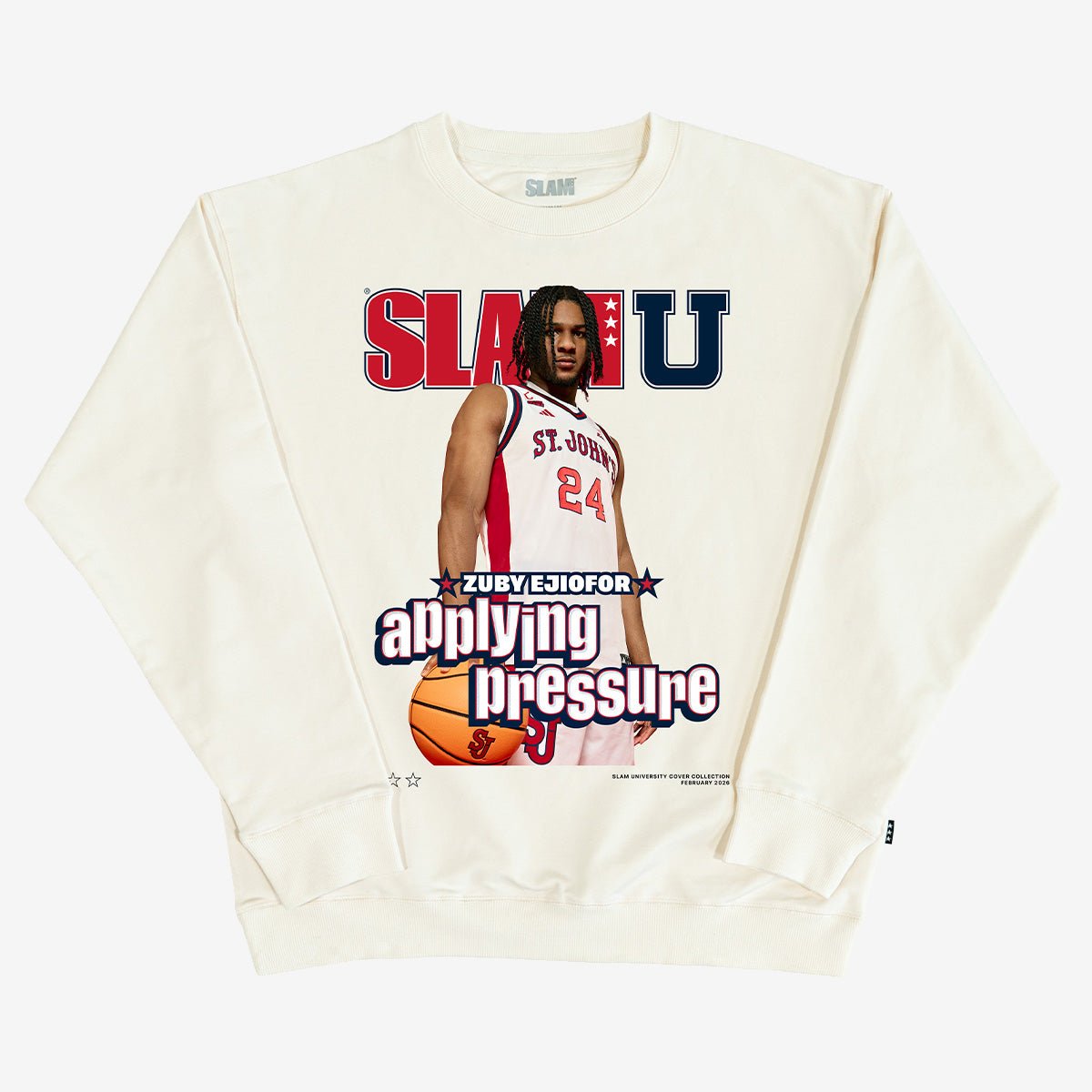SLAM Cover Crewneck - Zuby Ejiofor (SLAMU 21) - SLAM Goods