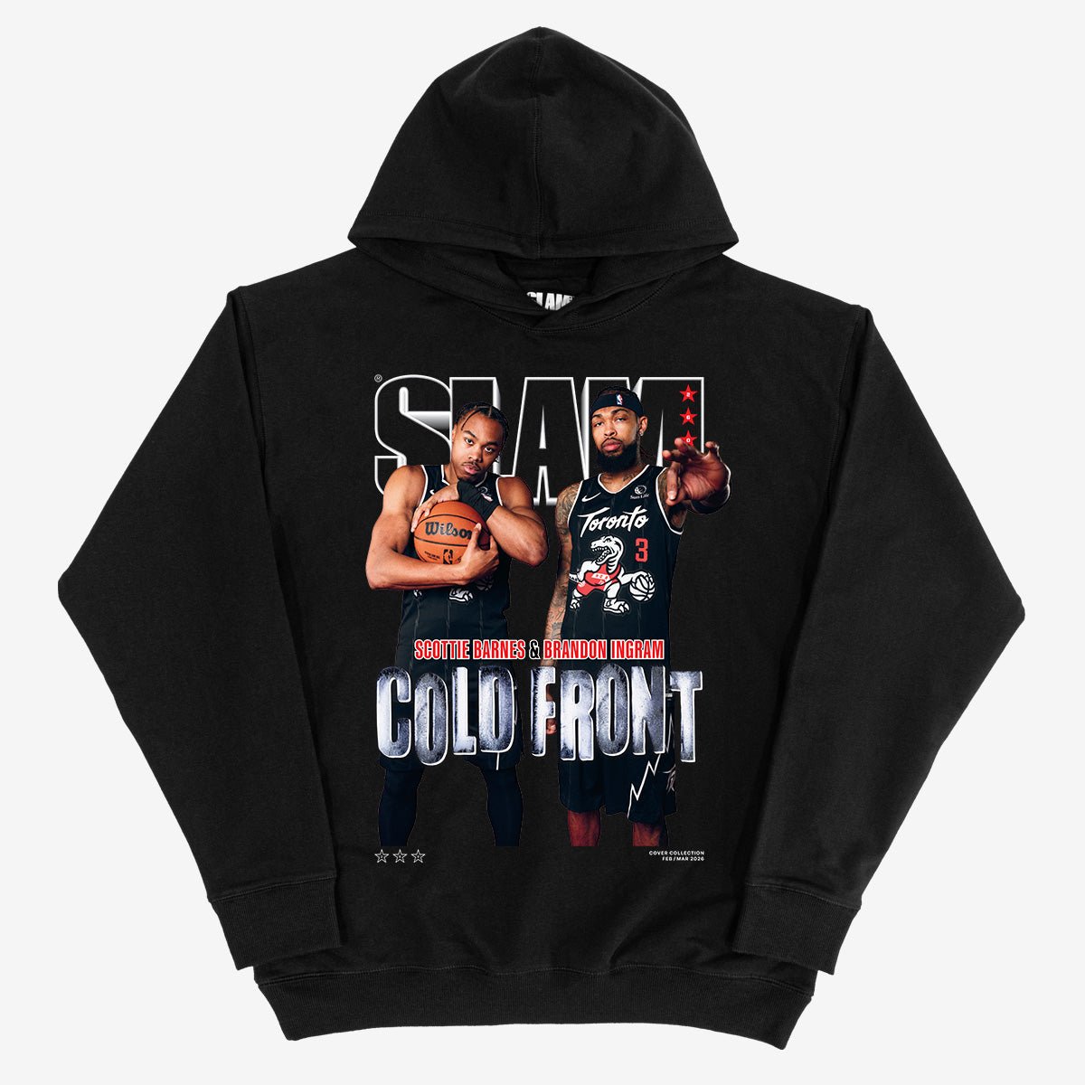 SLAM Cover Hoodie - Scottie Barnes + Brandon Ingram (SLAM 260) - SLAM Goods