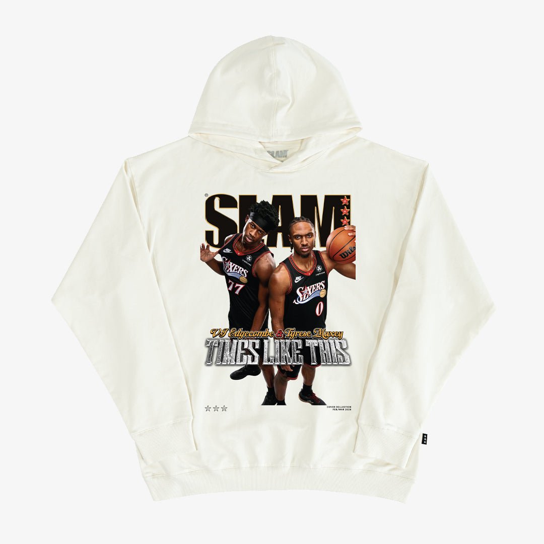 SLAM Cover Hoodie - Tyrese Maxey + VJ Edgecombe (SLAM 260) - SLAM Goods