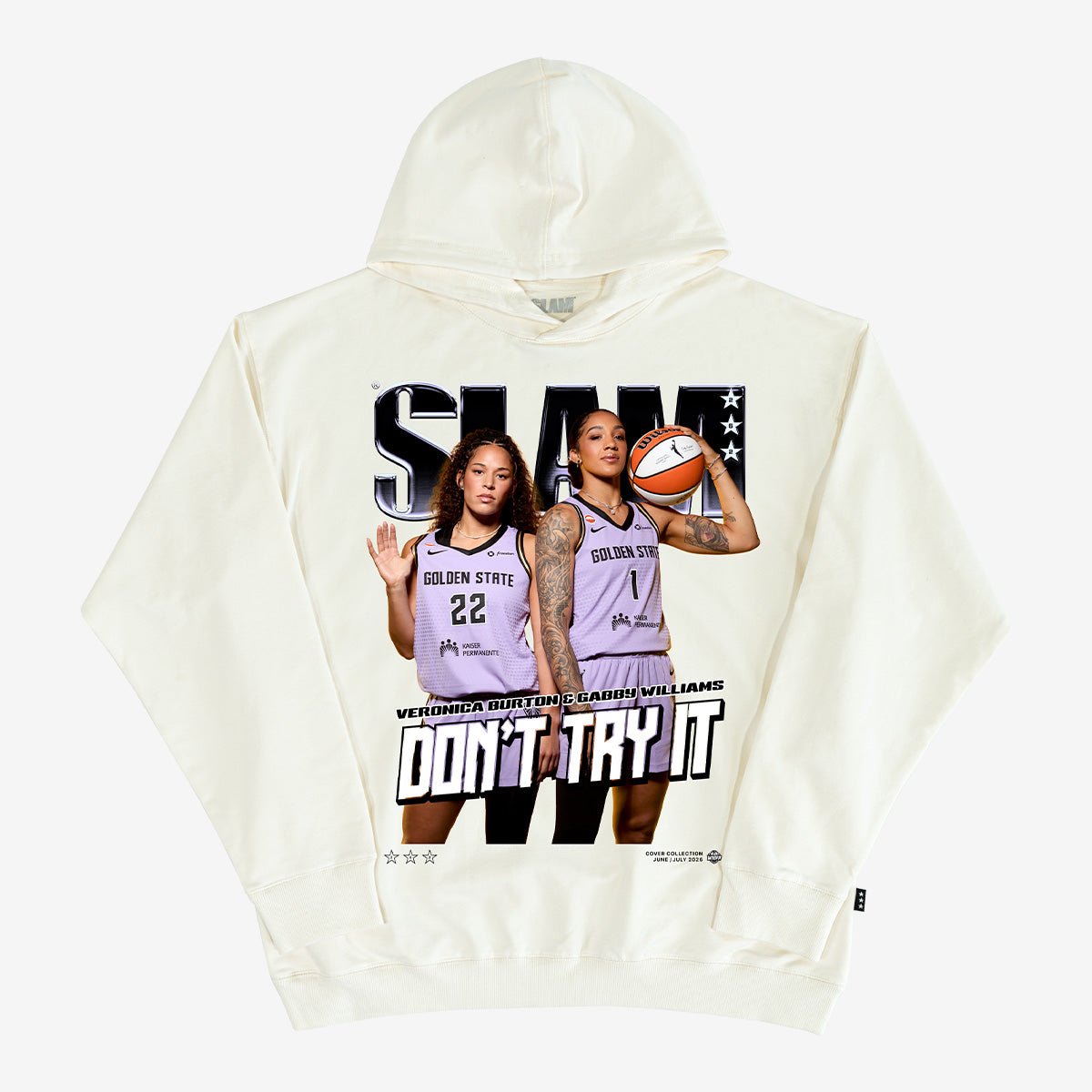 SLAM Cover Hoodie - Veronica Burton + Gabby Williams - SLAM Goods
