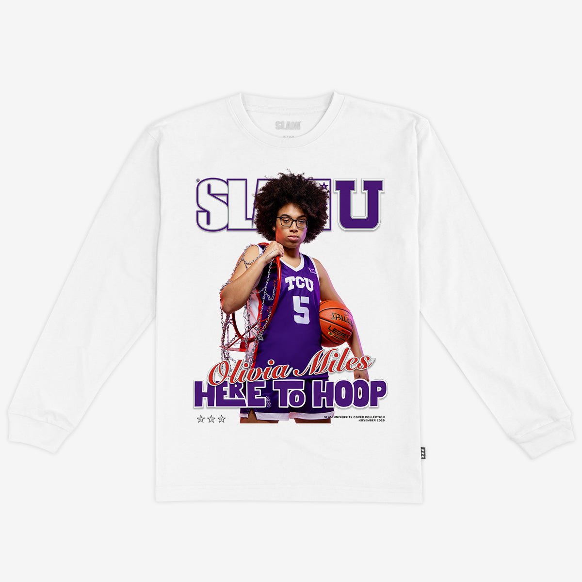 SLAM Cover L/S Tee - Olivia Miles (SLAMU 13) - SLAM Goods