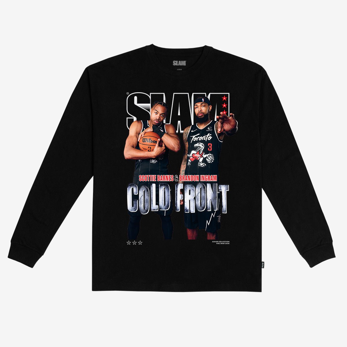 SLAM Cover L/S Tee - Scottie Barnes + Brandon Ingram (SLAM 260) - SLAM Goods
