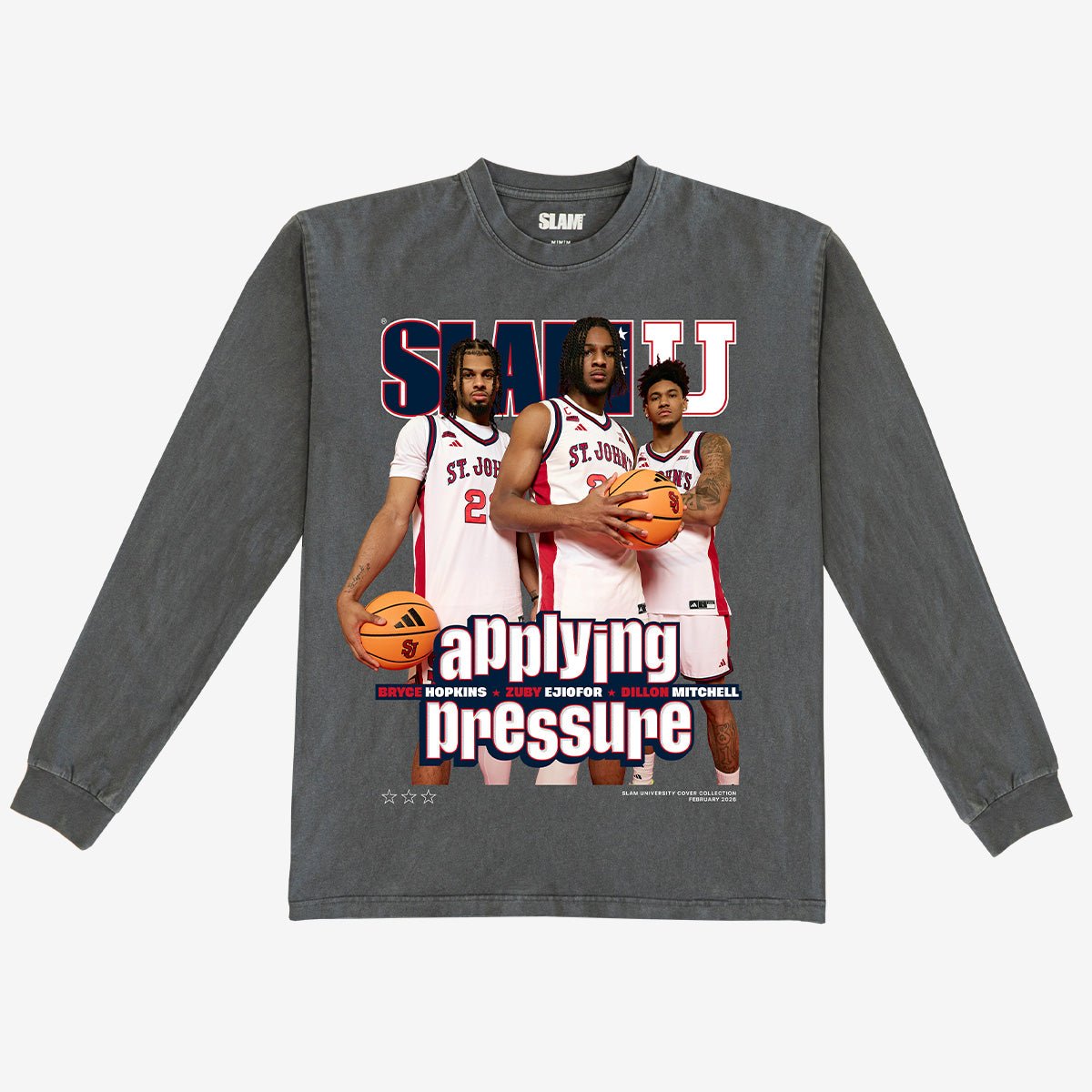SLAM Cover L/S Tee - St. John's MBB (SLAMU 21) - SLAM Goods