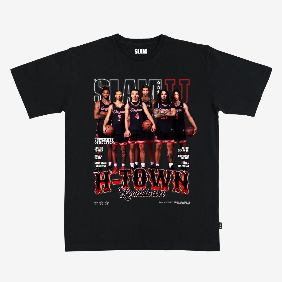 SLAM Cover Tee - Houston MBB (SLAMU 20) - SLAM Goods