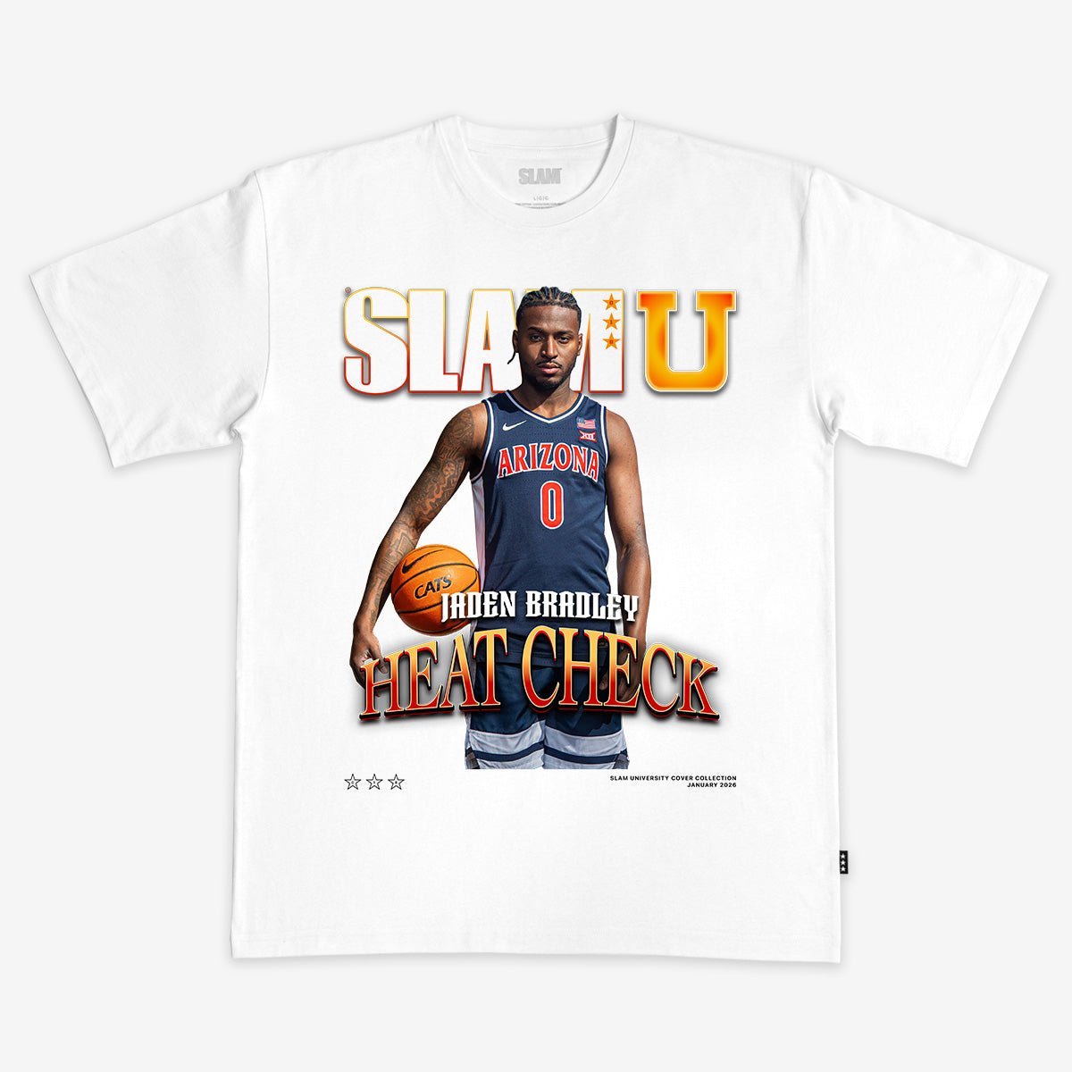 SLAM Cover Tee - Jaden Bradley (SLAMU 18) - SLAM Goods
