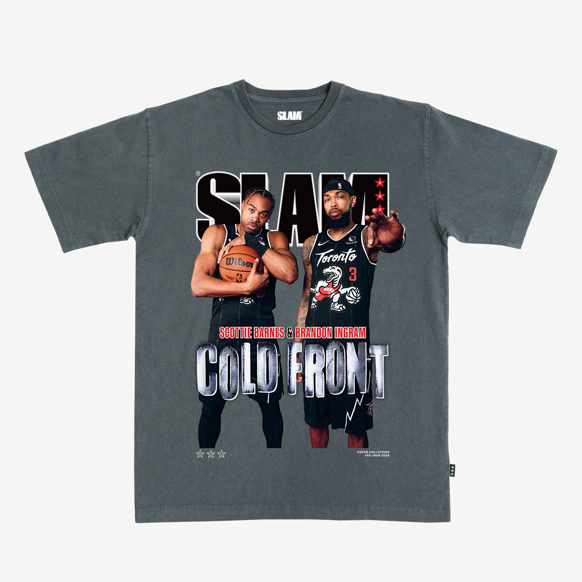 SLAM Cover Tee - Scottie Barnes + Brandon Ingram (SLAM 260) - SLAM Goods
