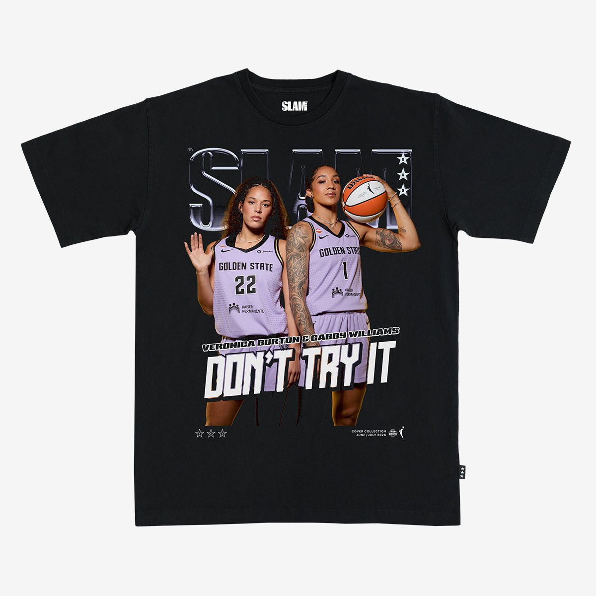 SLAM Cover Tee - Veronica Burton + Gabby Williams (SLAM 262) - SLAM Goods