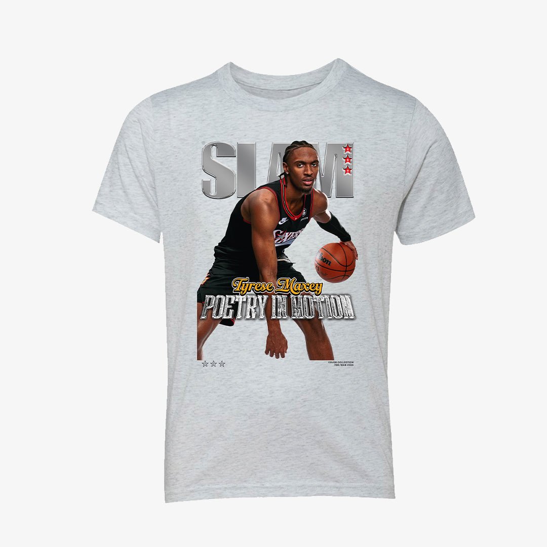 SLAM Youth Cover Tee - Tyrese Maxey (SLAM 260) - SLAM Goods