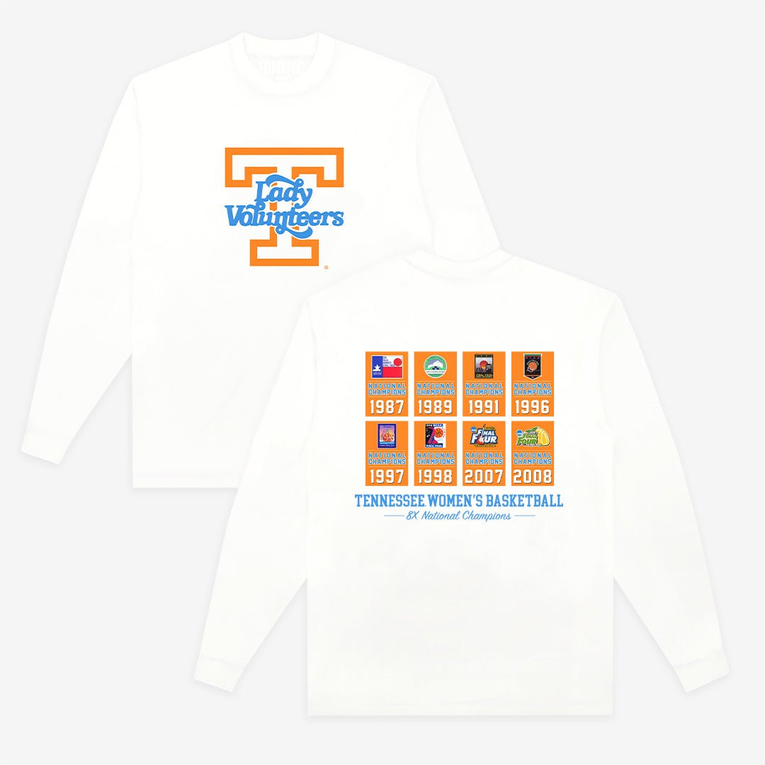 Tennessee Lady Vols Banners L/S Tee