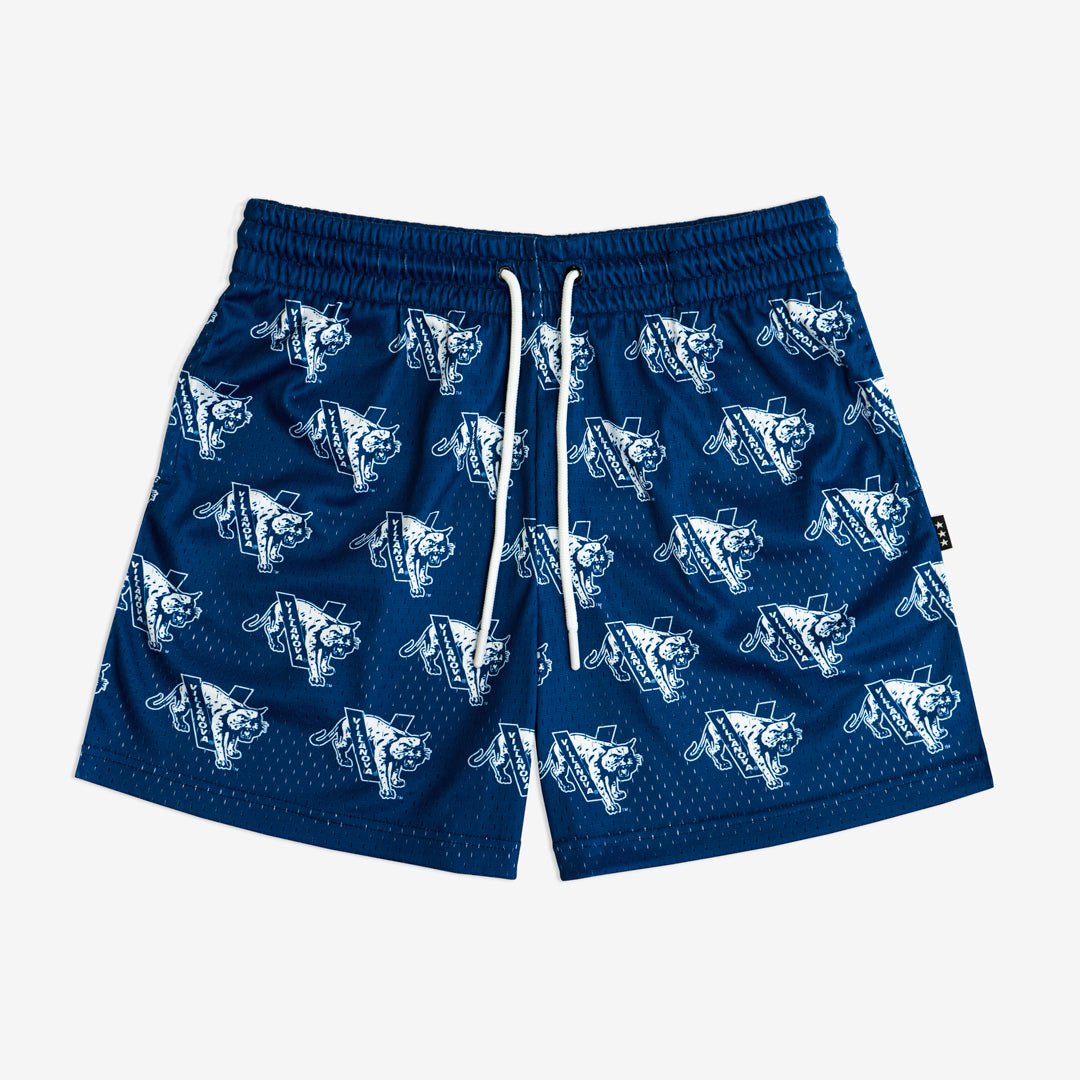 Villanova All-Over Logo Shorts