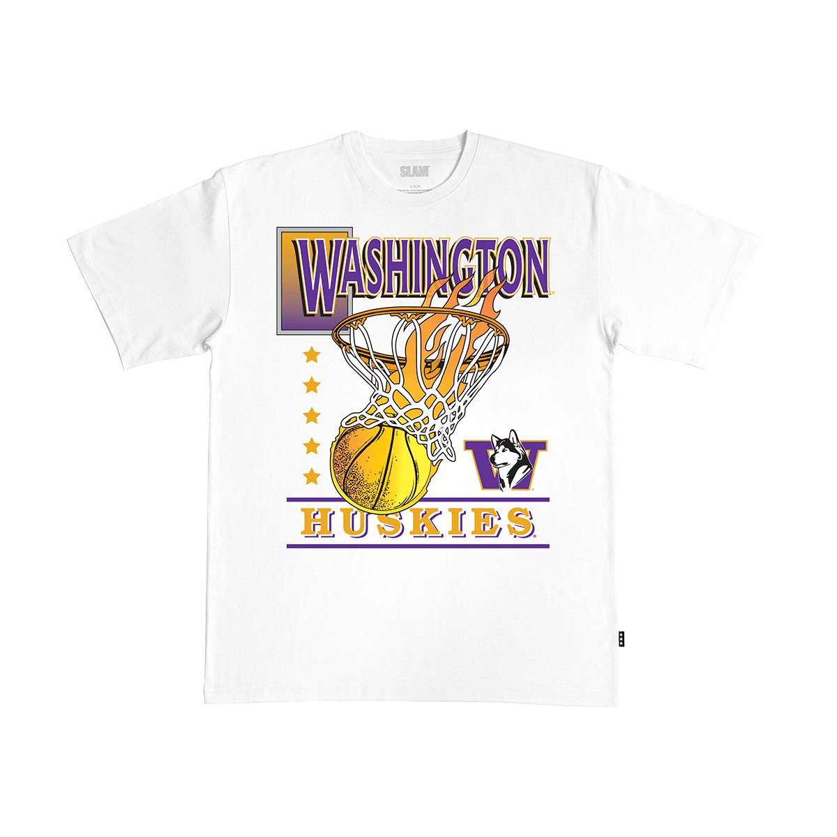 Washington Hoops Vault Heavy Tee