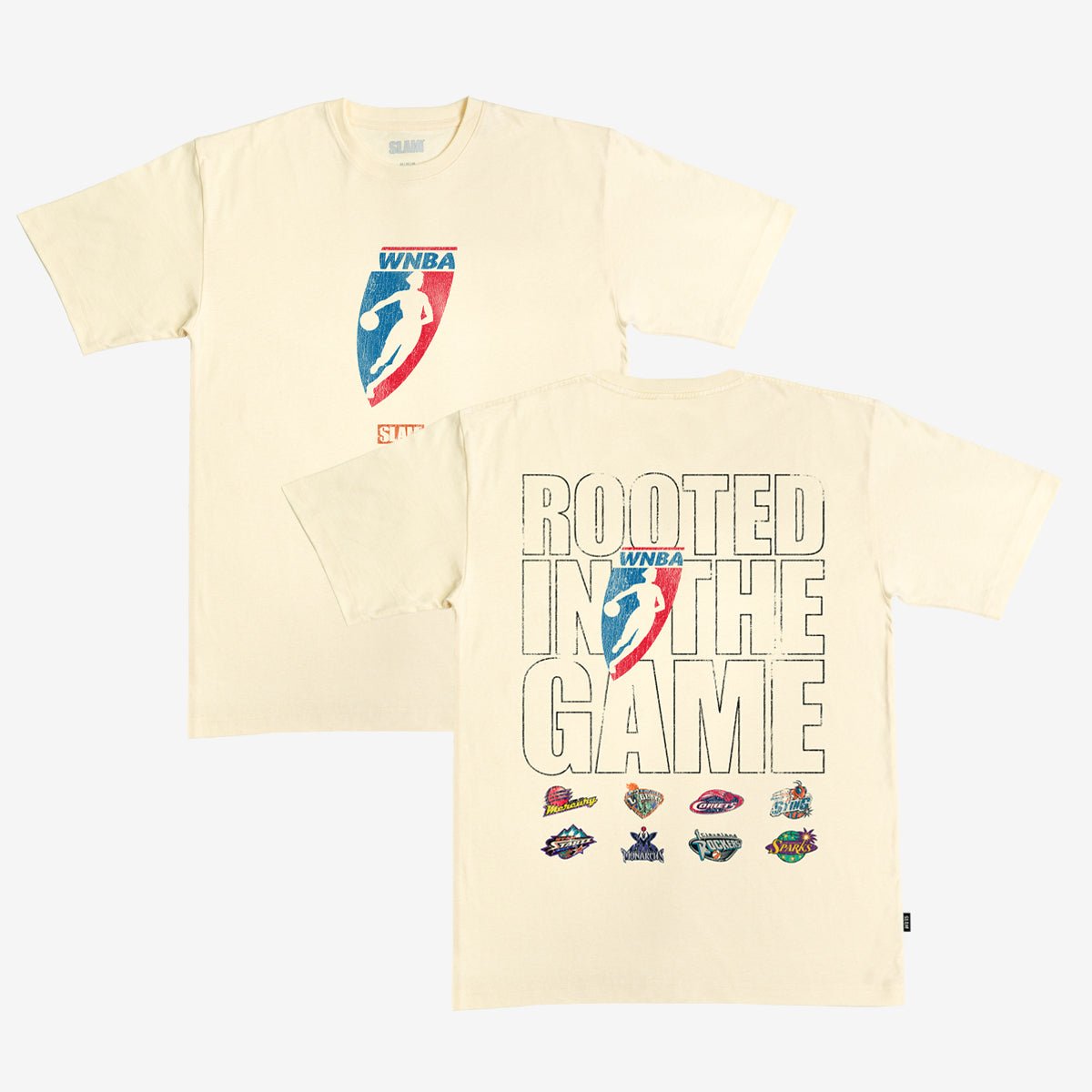 WNBA Court Origins "Rooted in the Game" Heavy Tee - SLAM Goods