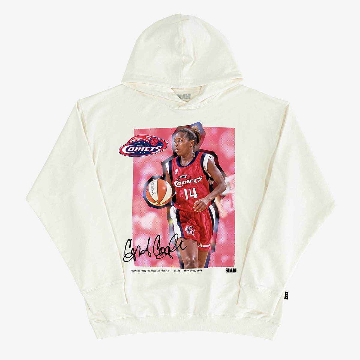 WSLAM Court Origins Cover Hoodie - Cynthia Cooper (WNBA Legends) - SLAM Goods
