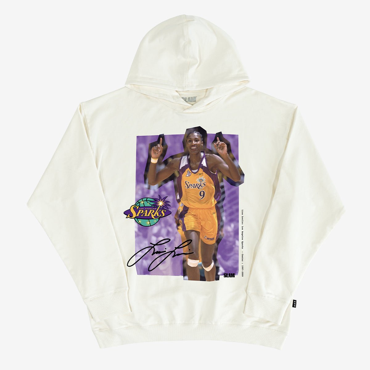 WSLAM Court Origins Cover Hoodie - Lisa Leslie (WNBA Legends) - SLAM Goods