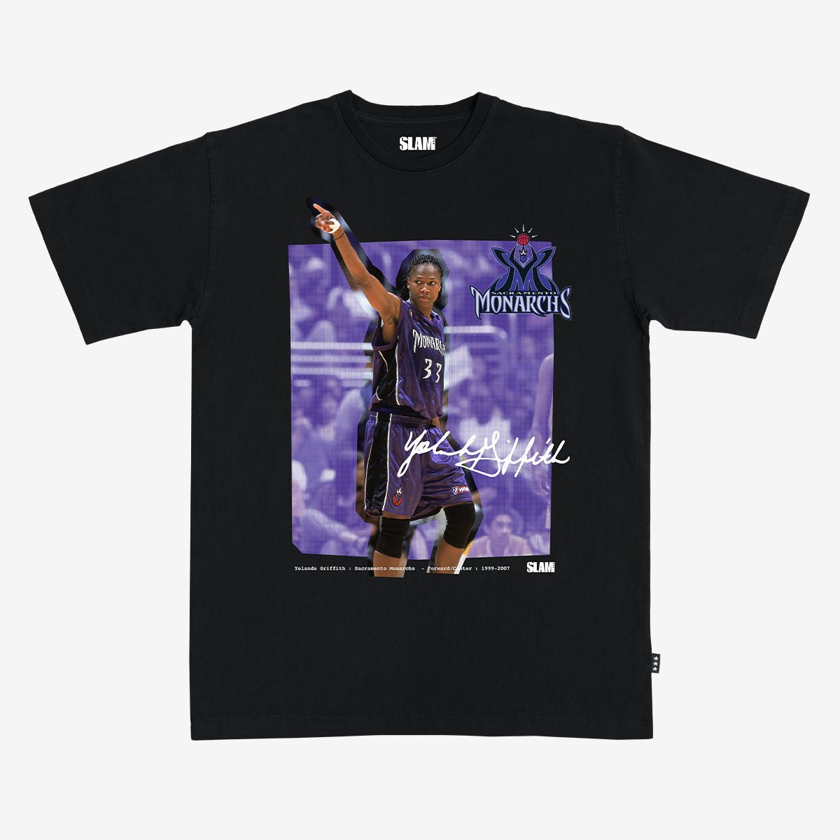 WSLAM Court Origins Heavy Tee - Yolanda Griffith (WNBA Legends) - SLAM Goods