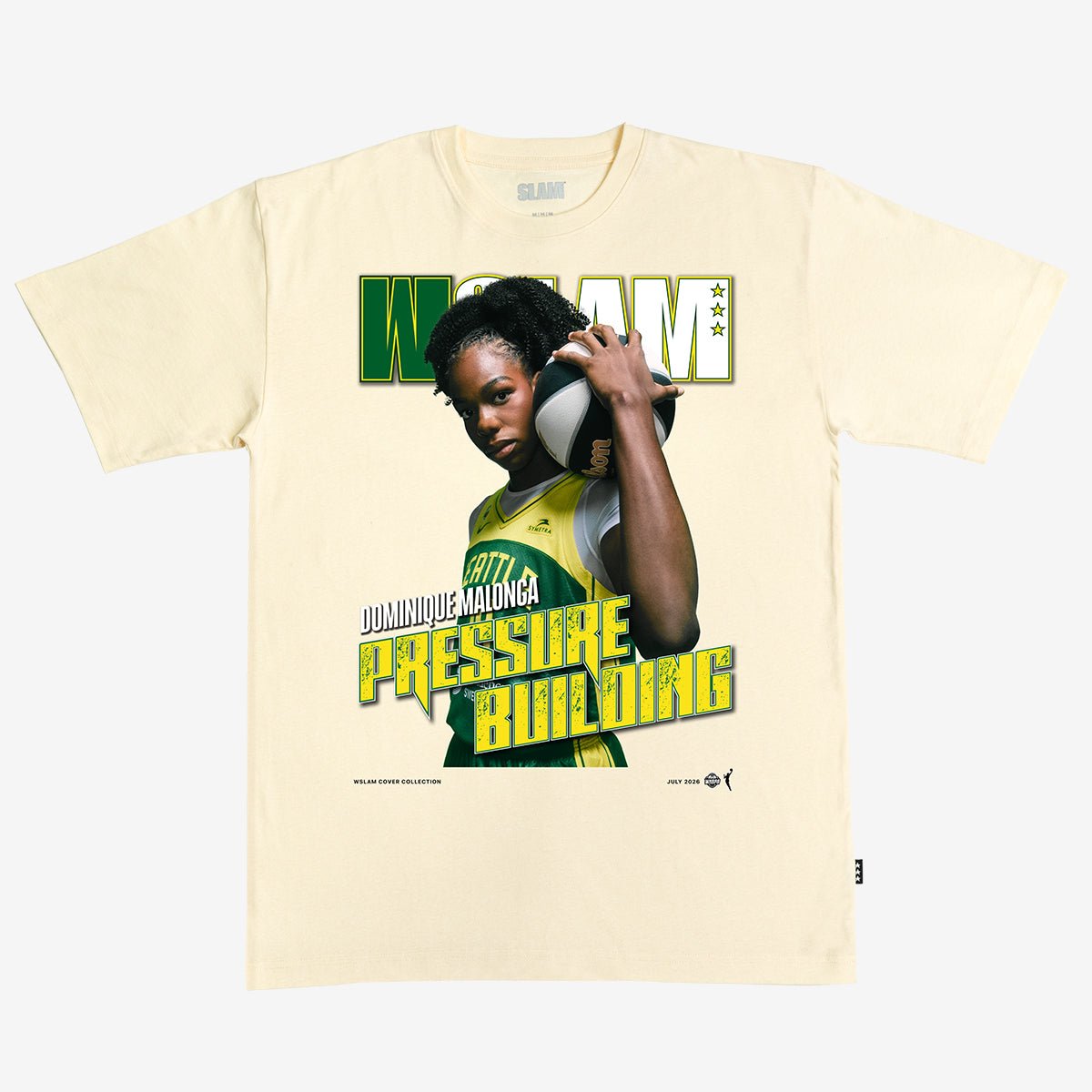 WSLAM Cover Tee - Dominique Malonga (Seattle Storm) - SLAM Goods