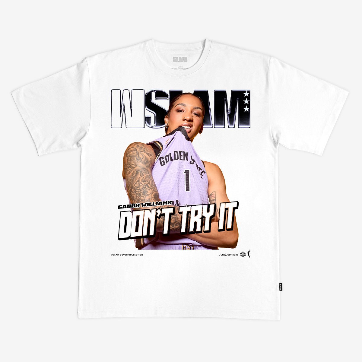 WSLAM Cover Tee - Gabby Williams (SLAM 262) - SLAM Goods