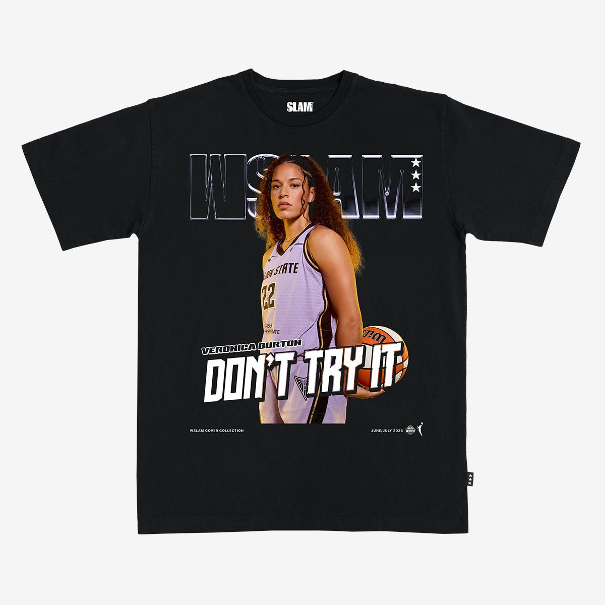 WSLAM Cover Tee - Veronica Burton (SLAM 262) - SLAM Goods
