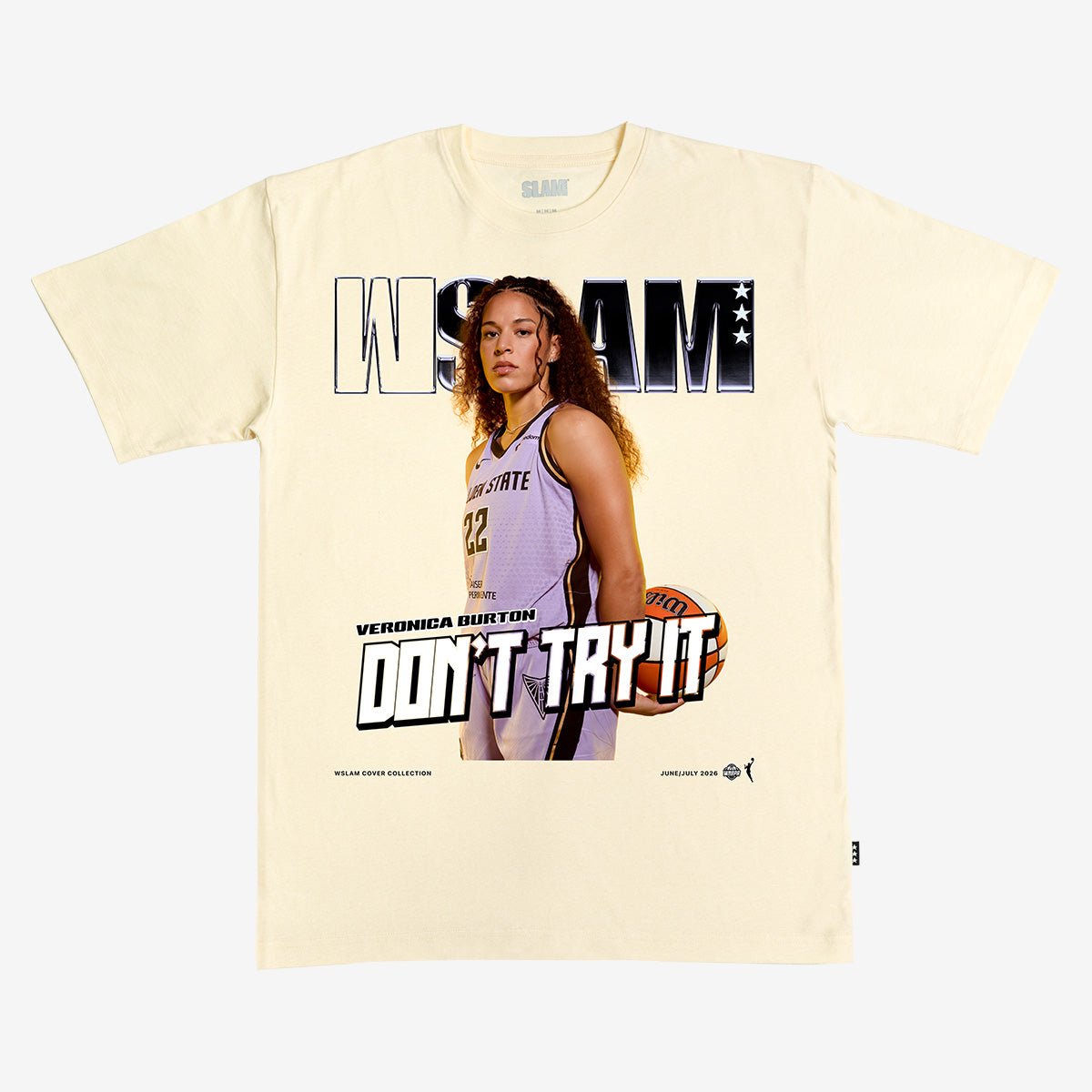 WSLAM Cover Tee - Veronica Burton (SLAM 262) - SLAM Goods