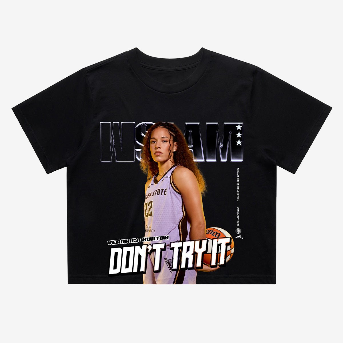 WSLAM Crop Cover Tee - Veronica Burton (SLAM 262) - SLAM Goods