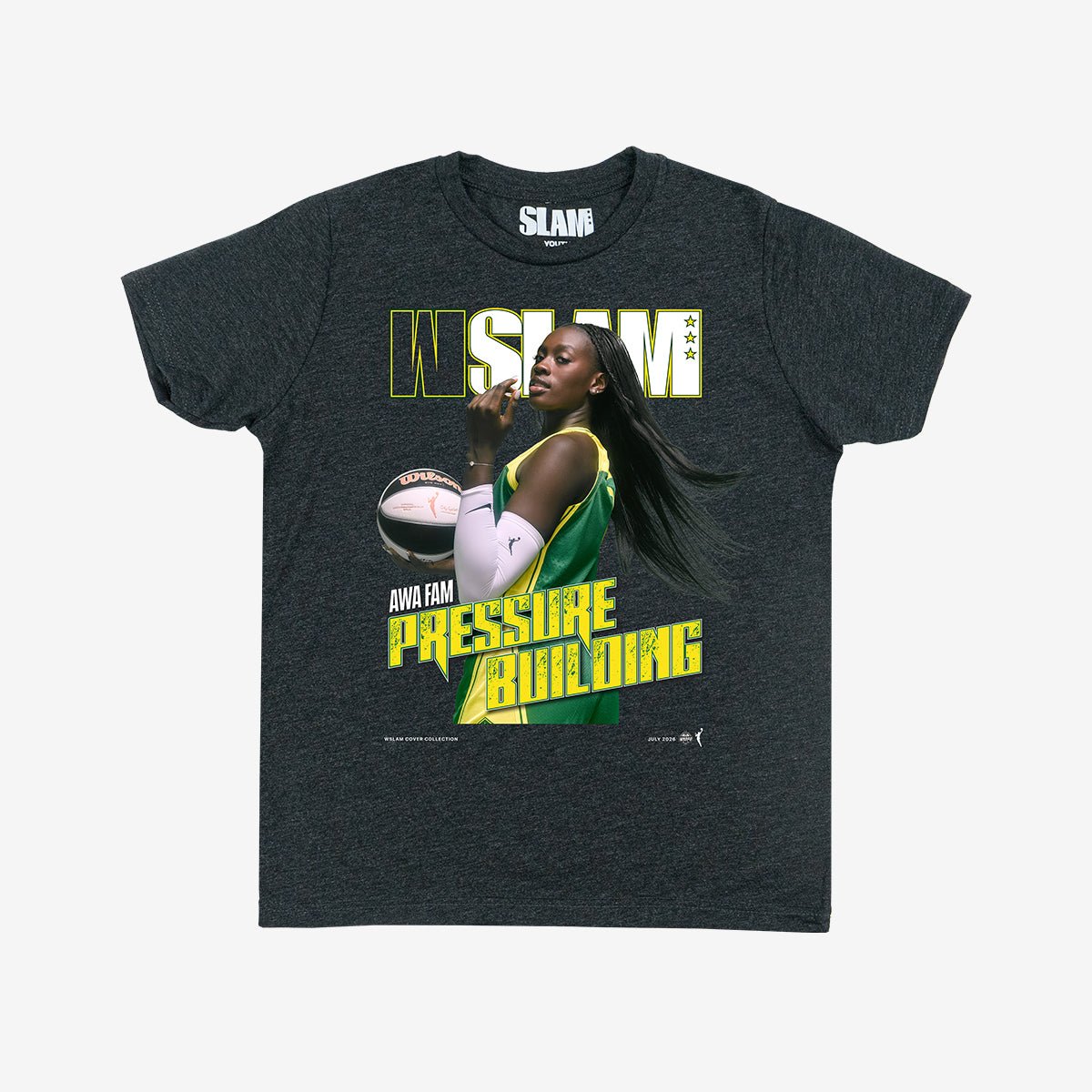 WSLAM Youth Cover Tee - Awa Fam (Seattle Storm) - SLAM Goods
