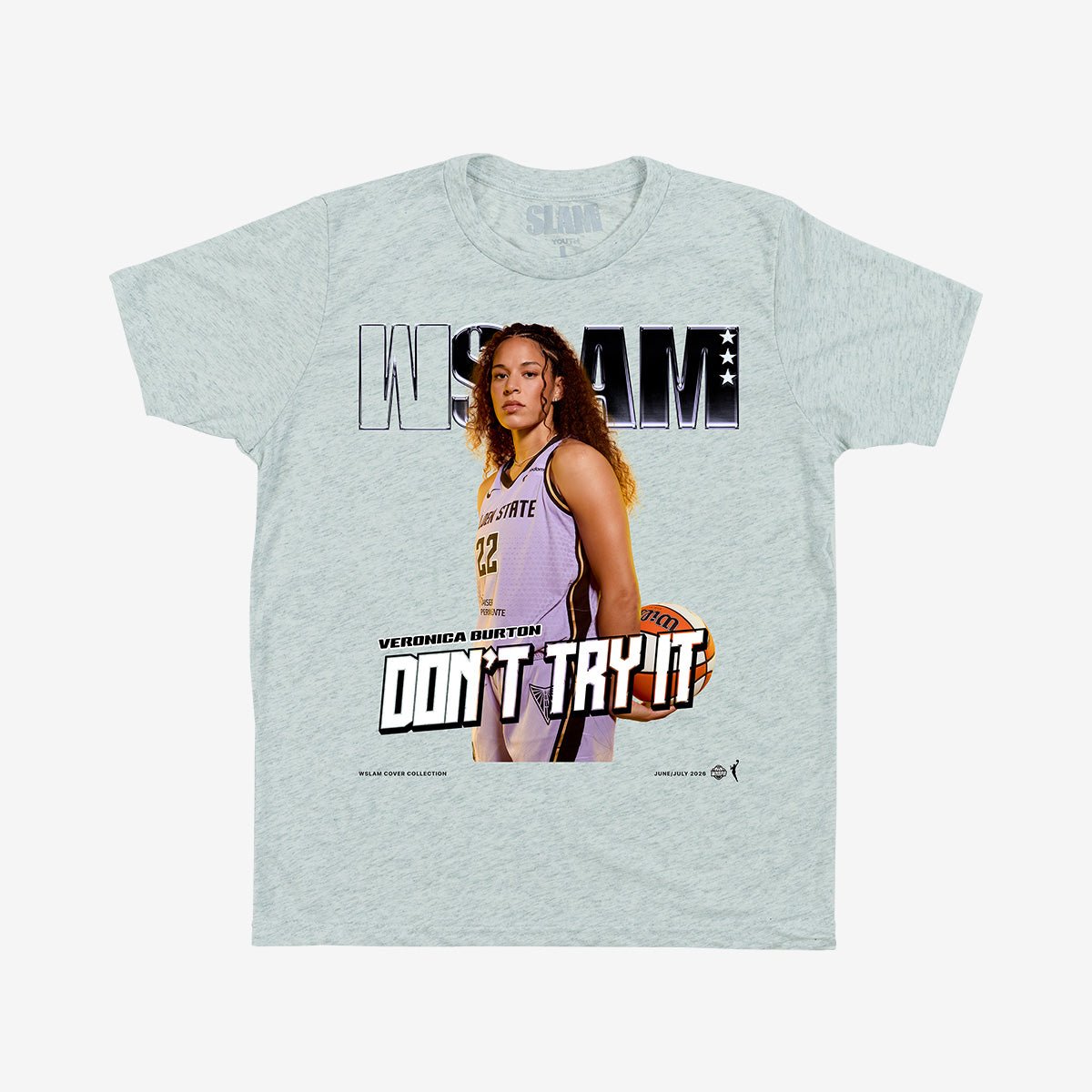 WSLAM Youth Cover Tee - Veronica Burton (SLAM 262) - SLAM Goods